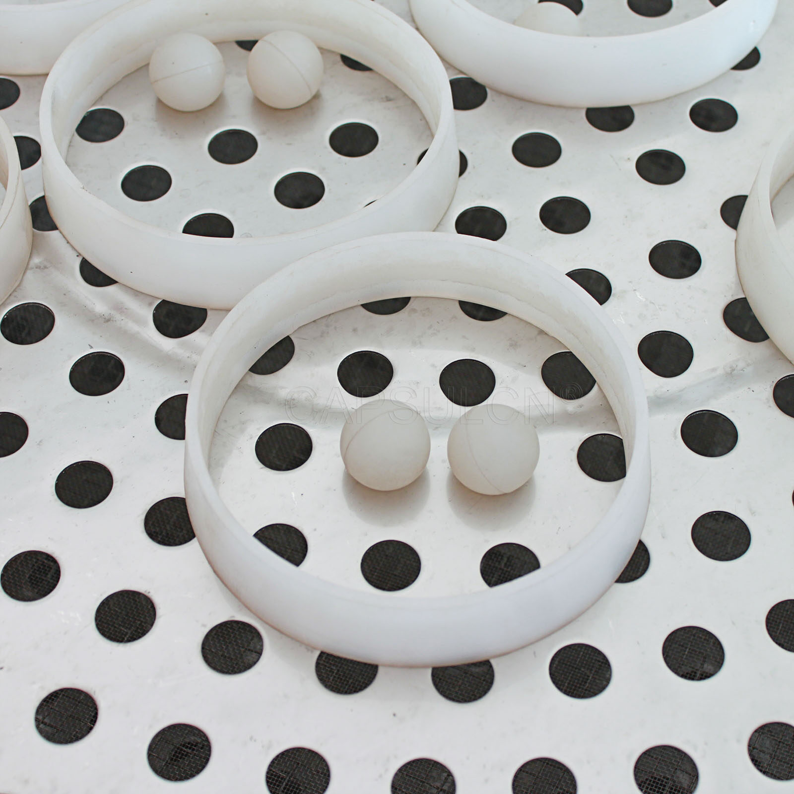 bouncing ball ring tray
